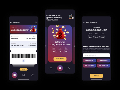 Betting App UI Design