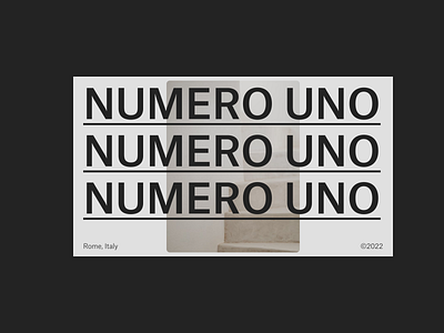 Numero Uno