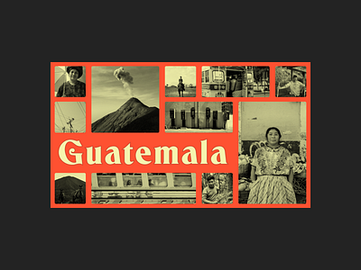 Guatemala design graphic design photography typography web design