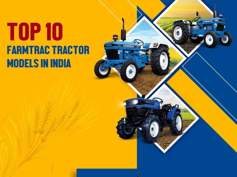 Top 10 Farmtrac Tractor Models in India Price And Features by sahil
