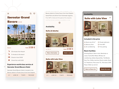 Travel App Hotel Info design figma gallery holiday hotel hotel booking hotel design hotel details list mobile mobile design overview rooms travel ui