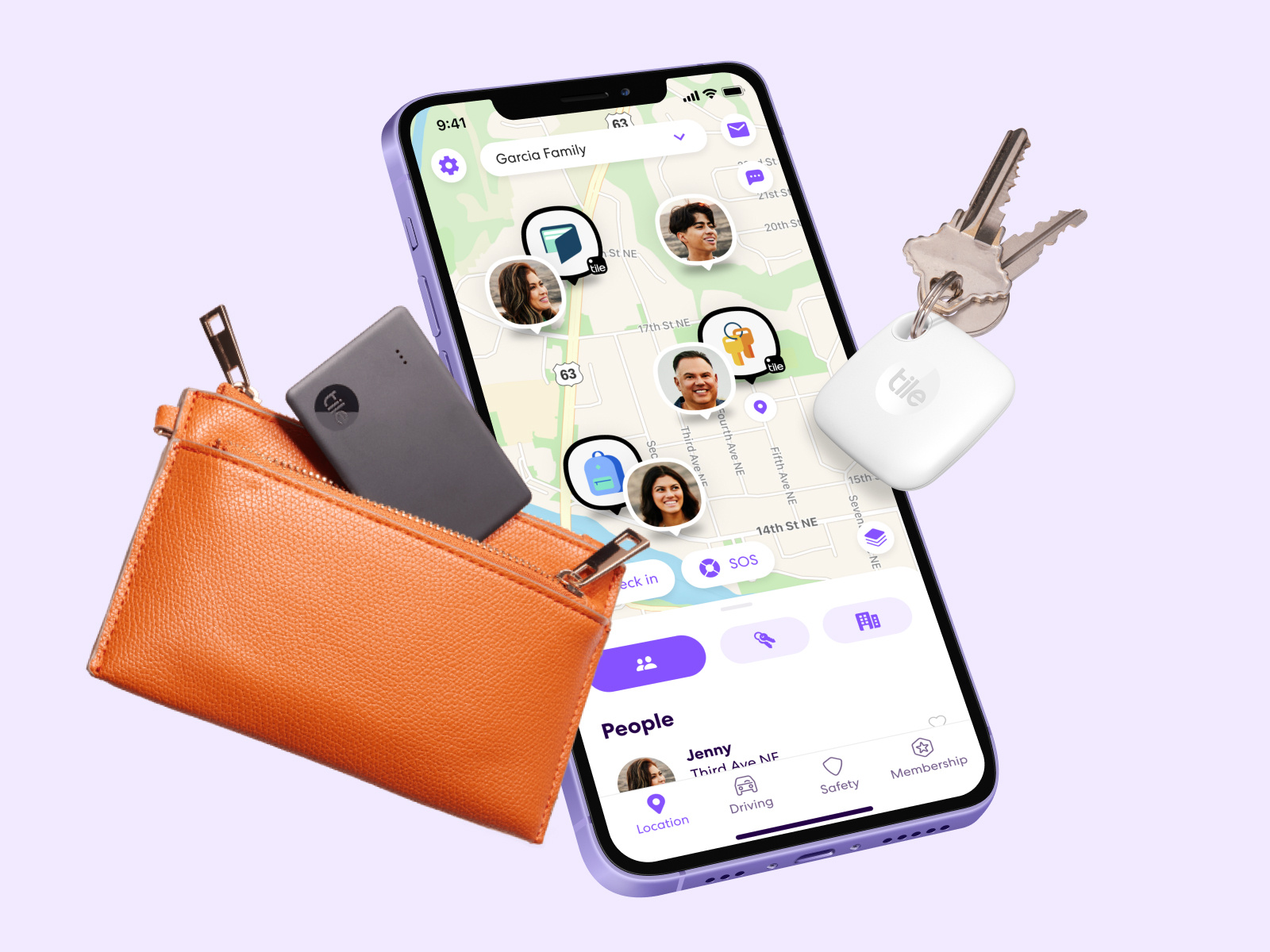 Life360 & Tile by JanLee on Dribbble