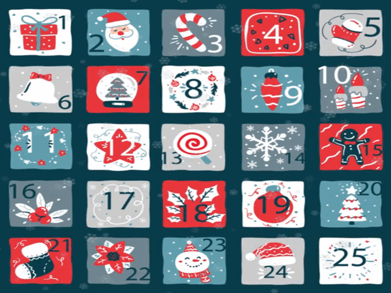 Advent Calendar animation