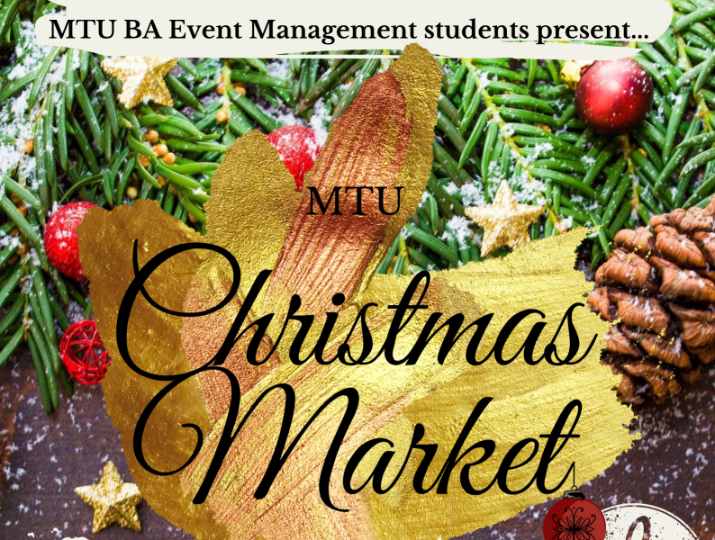 MTU Christmas Market poster by Nyomi White on Dribbble