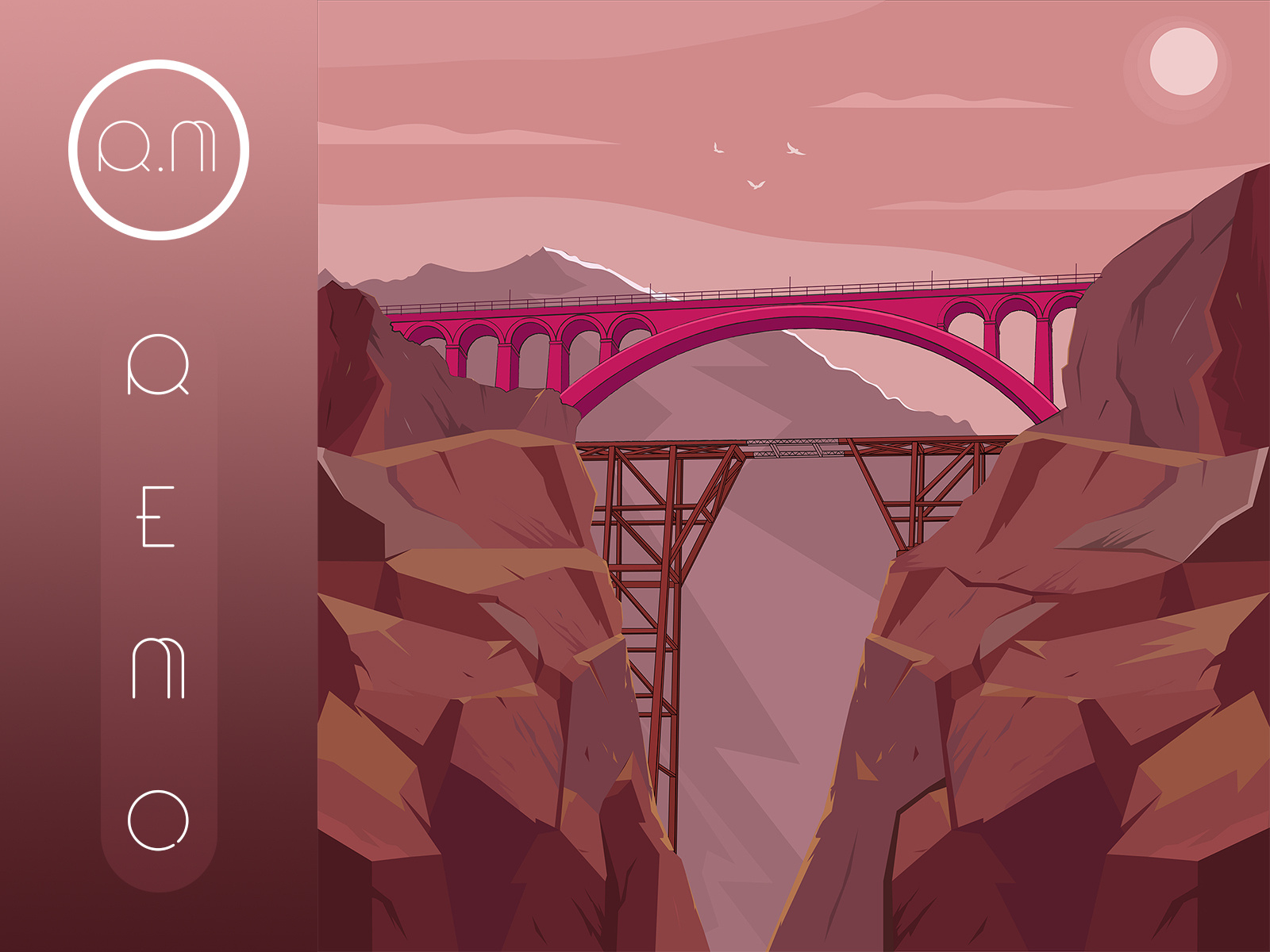 Veresk Bridge - Iran by Remoarchitecture on Dribbble