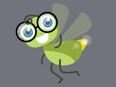 Jeff the Bug app bug illustration