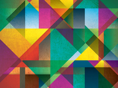 Artistech Interior Packaging Pattern bright colorful fun geometric pattern rainbow