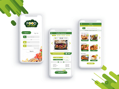 Food Apps app application concept design drawing food app graphic design illustration mobile mobile app mobile ui mockup uiux ux