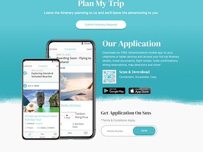 Travel Website design