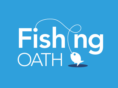 Fishing Oath Rebound adobe illustrator branding color graphic inspiration logo logo design retro vintage