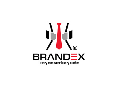 Brandex company logo branding logo