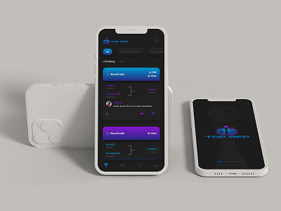 TOP REP App creative layout design graphic design ui ui design uiux design