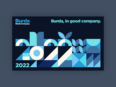 Calendar 2022 design in Bauhaus style bauhaus branding design graphic design illustration typography vector