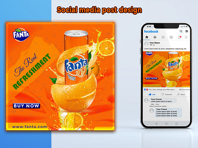 Social media post design ad banner ads advirtising branding design drinks ad banner drinks post facebook post graphic graphic design instagram post post social media ad banner social media post