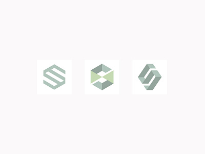 S icon concepts design icon logo vector