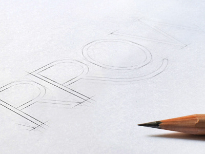 WIP - Logo Design classic concept design drawing logo sketch type typography vector