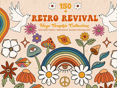 Retro Revival 70s Graphic Collection