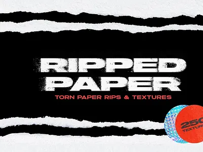 Ripped Torn Paper Transparent Rips 3d animation app branding design graphic design icon illustration logo motion graphics ui