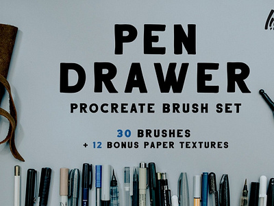 Pen Drawer Procreate Brush Set