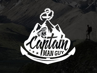 Captain Man Guy blending high quality captain guy literal man masculine mountain nautical adventure outdoor vintage