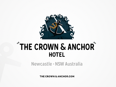 The Crown & Anchor Hotel anchor bar nightclub classic crown handmade hotel mature ocean underwater world waves