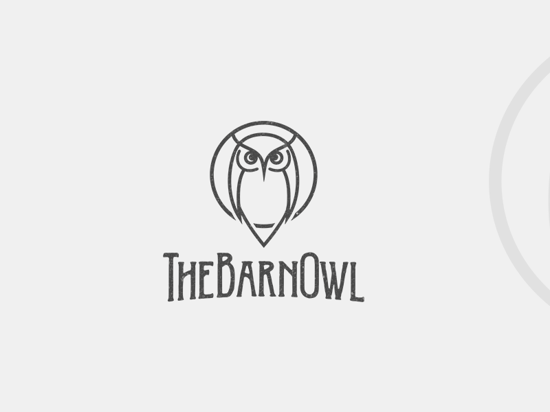 The Barn Owl Logo Design By Igor Mijucic On Dribbble