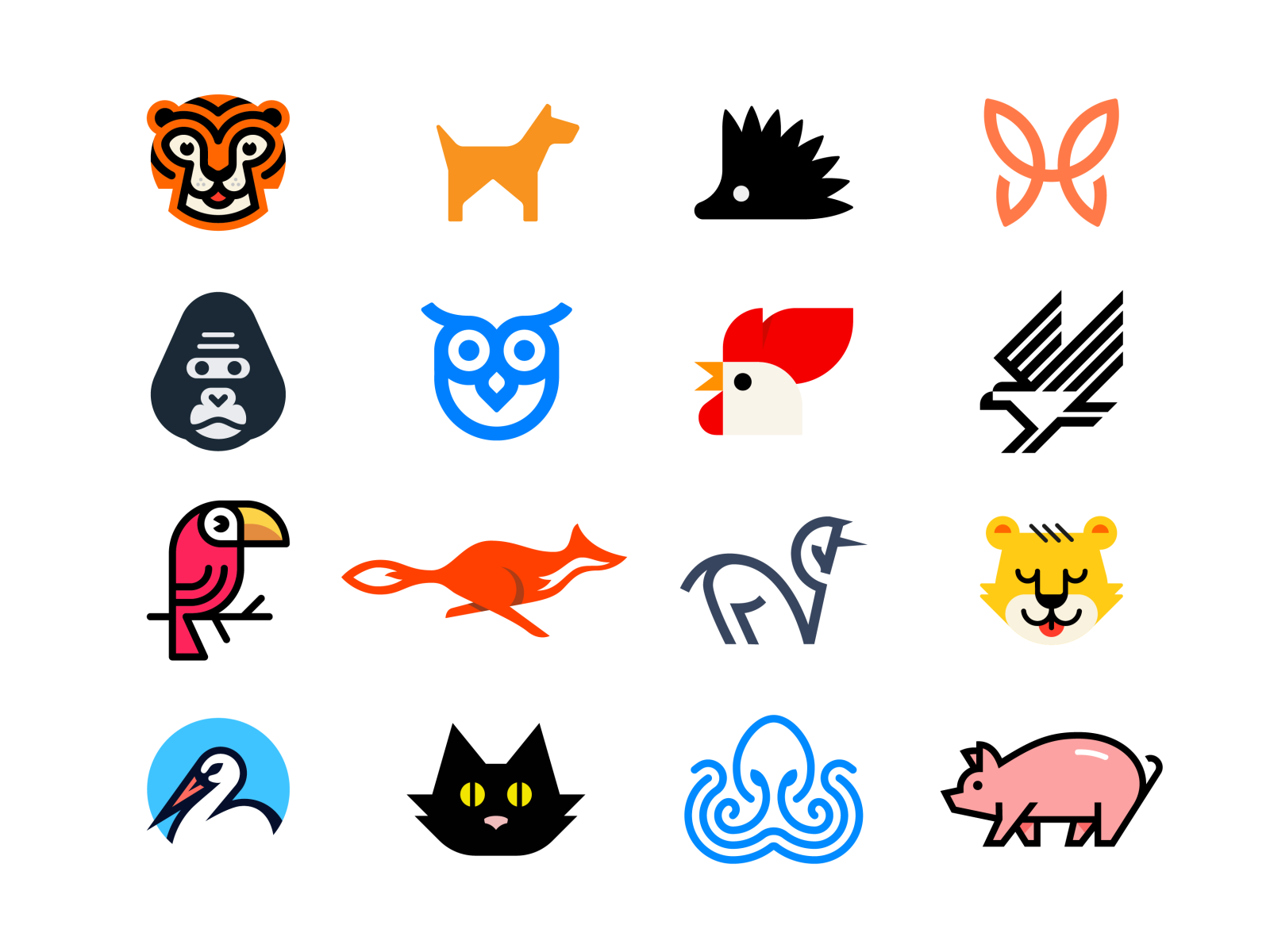Logos with animals
