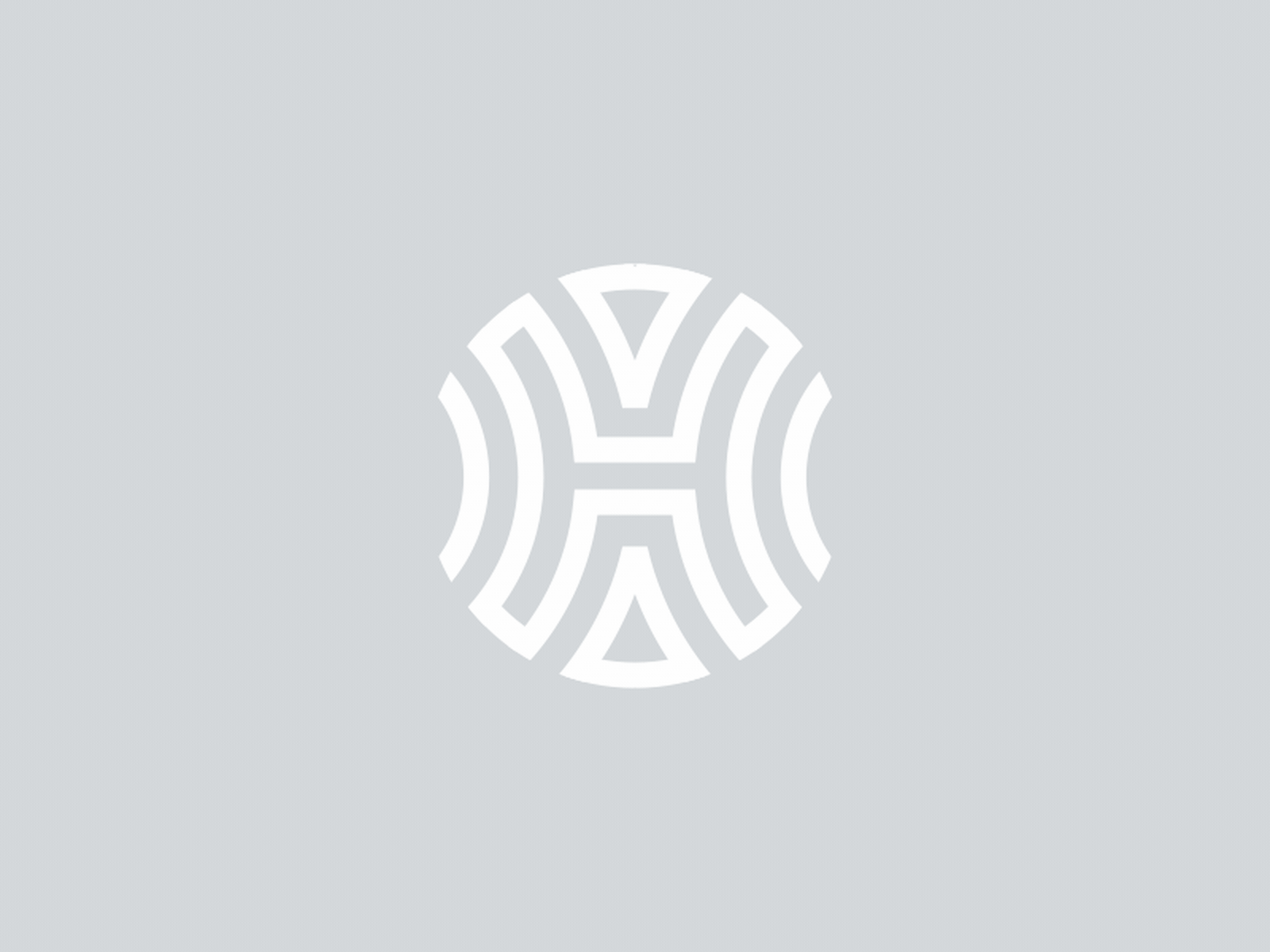 H monogram abstract bound brand brand design brand identity branding connection h lettermark logo logo design monogram team