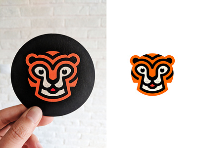 Tiger animal animal logo brand branding cat design identity logo mark merch toger