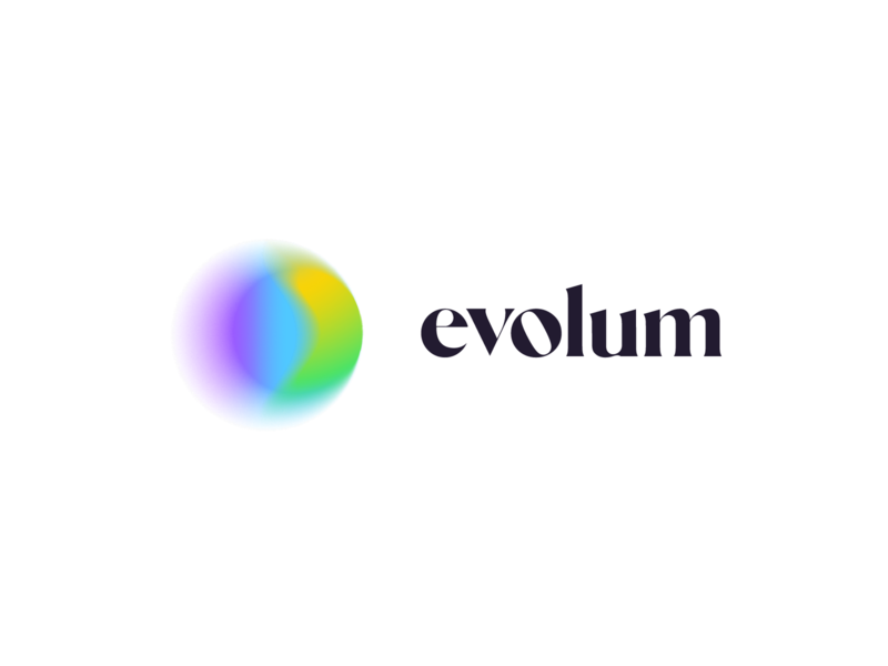 Evolum brand branding chakras colorfull emotion evolution festive flow growth identity logo logo design meditation minimal