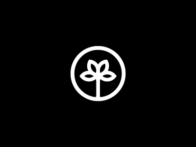 Plant mark brand brand identity branding design identity leaf logo mark minimal nature plant