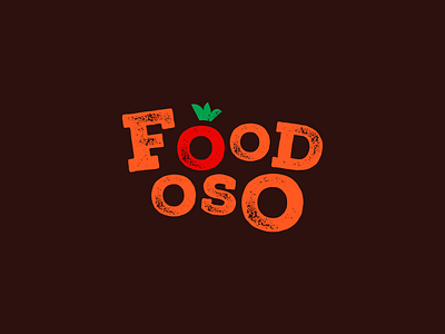 Foodoso brand brand identity branding design food identity italy logo startup tomato wordmark