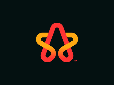Star brand branding design icon identity logo logo design logodesign mark monogram star startup symbol