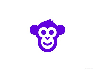 Chimp animal brand branding chimp design icon identity logo mark monkey symbol