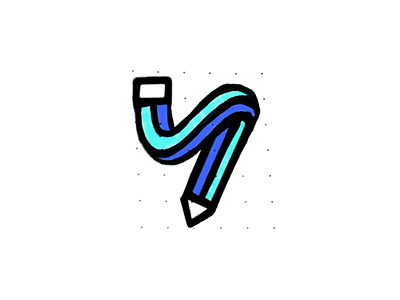 Stretchy brand brand identity branding design elastic identity letter logo logo logo design mark minimal monogram pencil y