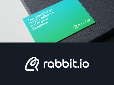 rabbit.io blockchain brand branding crypto design finance fintech icon identity logo logo design mark minimal money payments r rabbit wallet