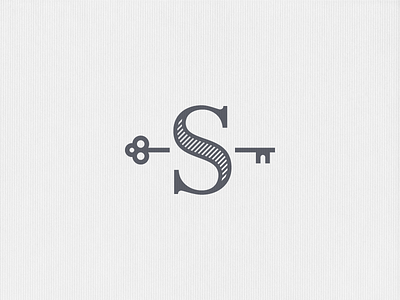 S key clasic identity key logo mark s tsanev