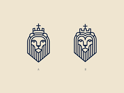 Lions animal branding bulgaria head identity line lion logo mark stroke symbol tsanev