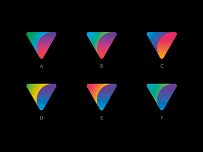 V Monogram branding colors event logo monogram play v