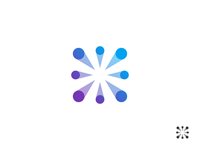 Wip mark branding data global light logo perspective progress symbol