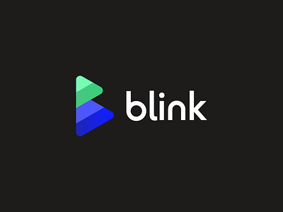 Blink logotype app b blink branding digital logo monogram payment pixel pixelated