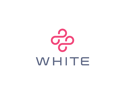 White Healthcare branding care cross healthcare logo medical startup together white