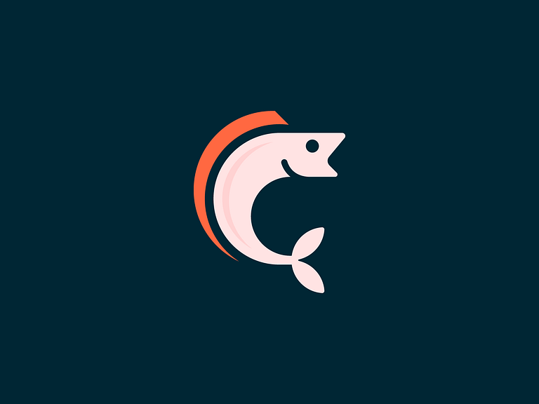 Fish mark by Omnium for perspektiva on Dribbble