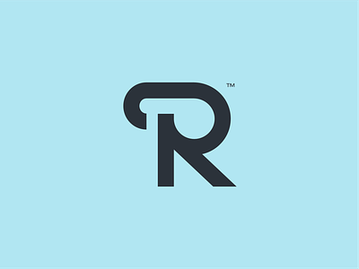 Riegers brand mark book branding letter logo minimal monogram r sign store