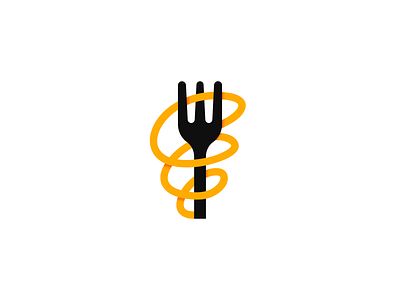 Pasta branding eat food fork graphic icon illustration italian food logo pasta restaurant startup