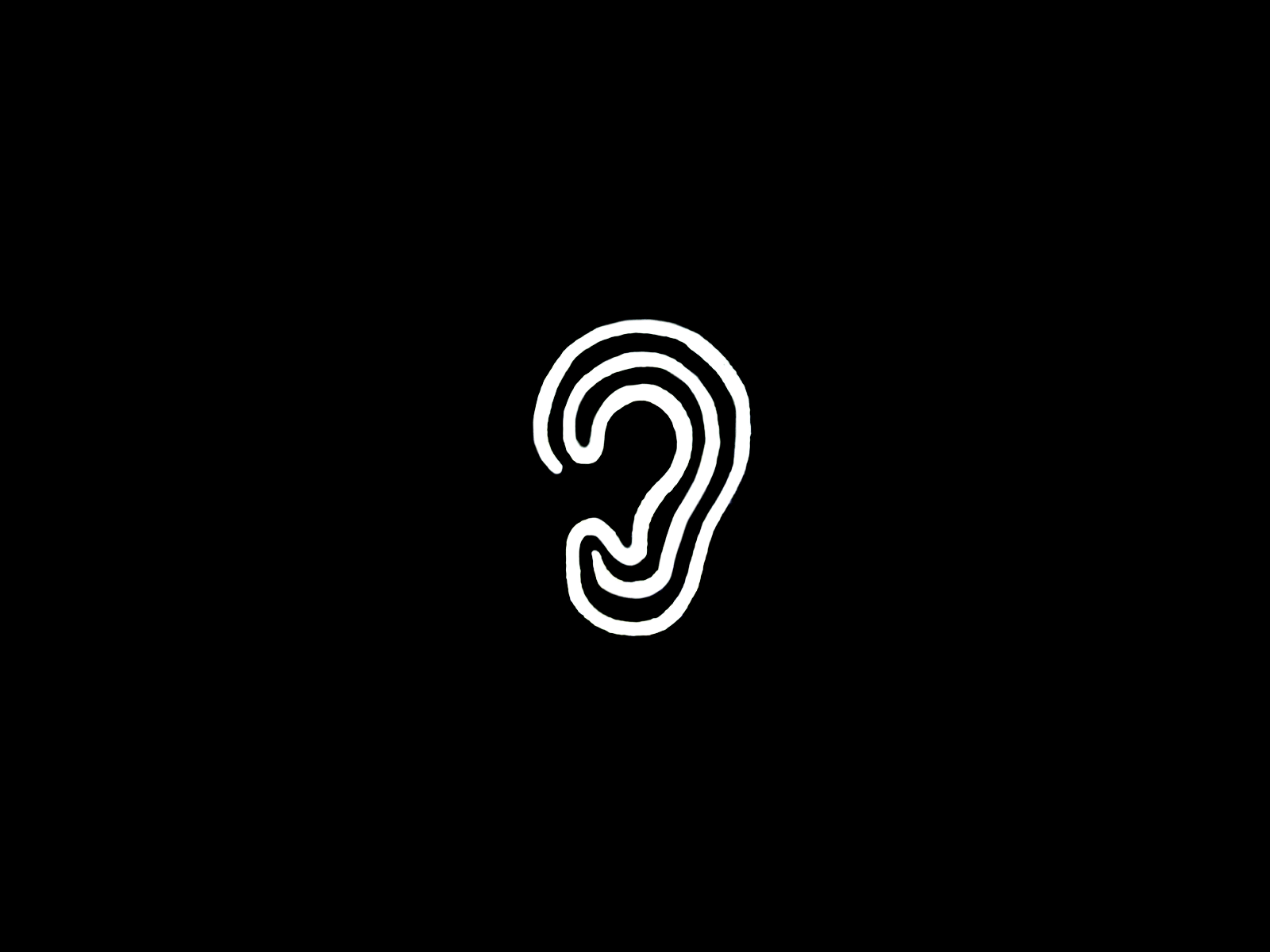 Logo Explorations brand branding butterfly ear h hear hearing house icon identity logo minimal monogram sketch soundwave talk