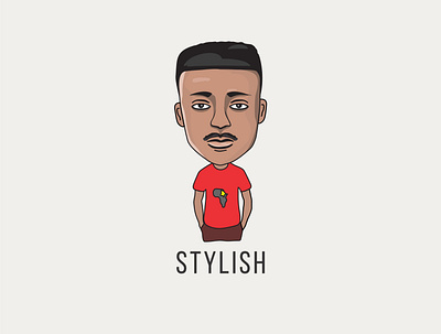 STYLISH branding illustration vector
