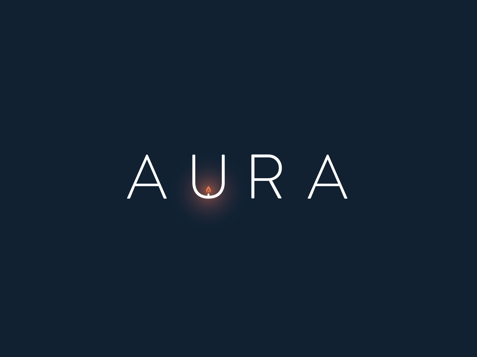 Aura - Candle Company Logo Concept by Ross Hammond on Dribbble