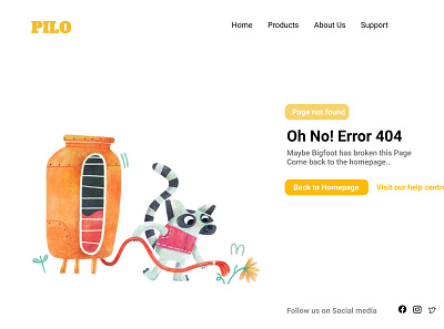 Error 404 design error illustration ui