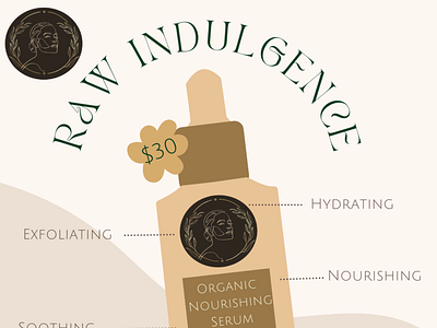 Raw Indulgence Mockup branding design graphic design illustration vector